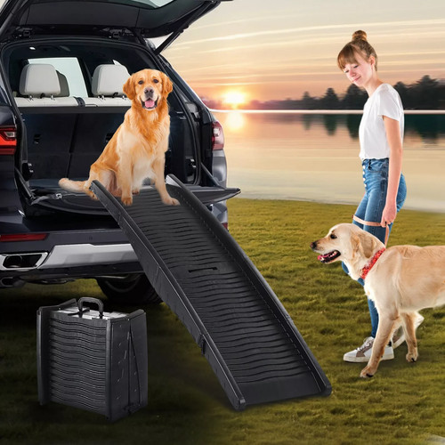 Dog pet ramp stairs compact - stairs,