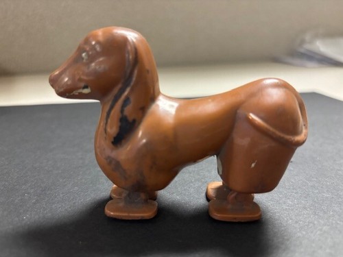 Vintage dachshund dog - , ramp