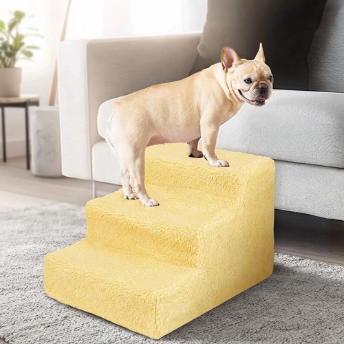 Beige step dog - beige, 3-step
